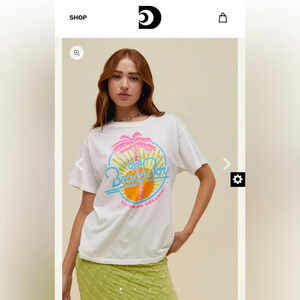 New daydreamer S beach boys T puff paint